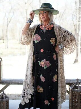 Jaded Gypsy Midnight Walks Dress One Size NEW